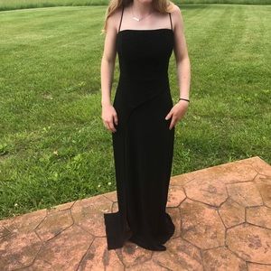 Formal black dress